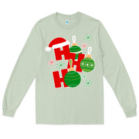Matcha Christmas Ho Ho Ho Long Sleeve Tee - Bettercallsaul