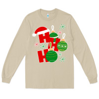 Mushroom Christmas Ho Ho Ho Long Sleeve Tee - Bettercallsaul