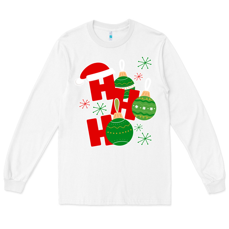 Christmas Ho Ho Ho Long Sleeve Tee by Bettercallsaul | Teevron