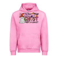 Fuchsia Pink ghost Urban Hoodie - CowhideDigitalArt