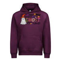 Mauve Wine ghost Urban Hoodie - CowhideDigitalArt