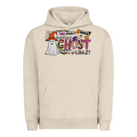 Pigment French Oak ghost Urban Hoodie - CowhideDigitalArt