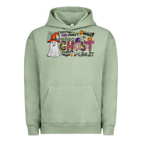 Pigment Oil Green ghost Urban Hoodie - CowhideDigitalArt