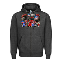 Charcoal Heather Oh my stars pig Zipper Hoodie - CowGirlArtShop