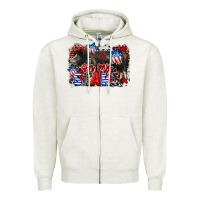 Oatmeal Heather Oh my stars pig Zipper Hoodie - CowGirlArtShop