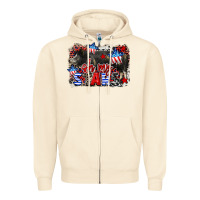 Sandshell Oh my stars pig Zipper Hoodie - CowGirlArtShop