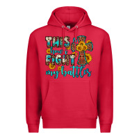 Cardinal this is how i fight my battles Premium Hoodie - OliviaCreatesArt