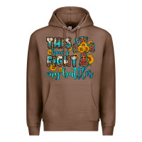 Chestnut this is how i fight my battles Premium Hoodie - OliviaCreatesArt