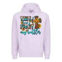 Lilac this is how i fight my battles Premium Hoodie - OliviaCreatesArt