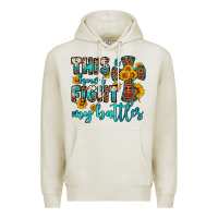 Oatmeal Heather this is how i fight my battles Premium Hoodie - OliviaCreatesArt