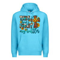 Ocean Blue this is how i fight my battles Premium Hoodie - OliviaCreatesArt