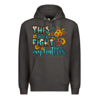 Smoke this is how i fight my battles Premium Hoodie - OliviaCreatesArt