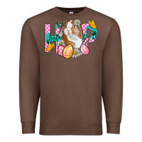 Chestnut Hop Bunny Easter Premium Sweatshirt - BundleAndBundleShop
