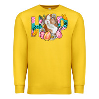 Lemon Hop Bunny Easter Premium Sweatshirt - BundleAndBundleShop
