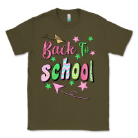 Army Green Back To School Classic Tee - BundleAndBundleShop