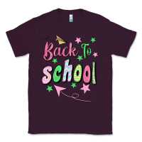 Plum Back To School Classic Tee - BundleAndBundleShop