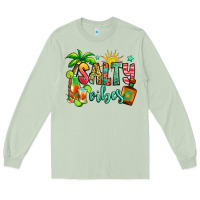 Matcha salty vibes tequila summer Long Sleeve Tee - Jasminsmagicworld