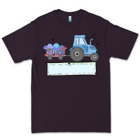 Plum easter tractor boy Premium Tee - MaliasSmallBusiness