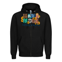 Black Mama mode all day everyday  Mother's Day Zipper Hoodie - CowGirlArtShop