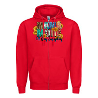 Red Mama mode all day everyday  Mother's Day Zipper Hoodie - CowGirlArtShop