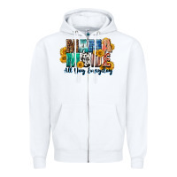 White Mama mode all day everyday  Mother's Day Zipper Hoodie - CowGirlArtShop