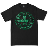 Black prone to shenanigans and malarkey Premium Tee - MaliasSmallBusiness