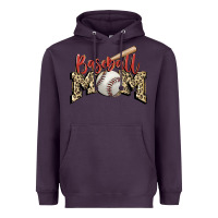 Plum baseball mom Heavyweight Hoodie - FaDigitalArtStudio