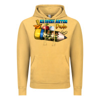 Vintage Mustard kindergarten dude Vintage Hoodie - BundleAndBundleShop