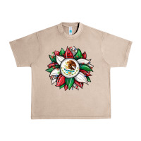 French Oak Christmas sunflower Mexican flag Urban Heavy Tee - JahusDesignShop