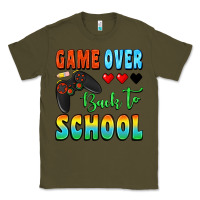 Army Green game over back to school Classic Tee - BundleAndBundleShop