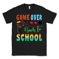 Black game over back to school Classic Tee - BundleAndBundleShop