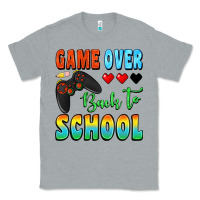 Heather Grey game over back to school Classic Tee - BundleAndBundleShop