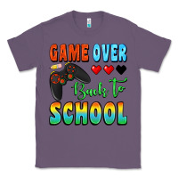 Lavender game over back to school Classic Tee - BundleAndBundleShop