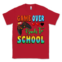 Red game over back to school Classic Tee - BundleAndBundleShop