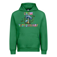Emerald grow your own way Urban Hoodie - CowhideDigitalArt