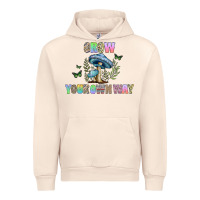 Sandshell grow your own way Urban Hoodie - CowhideDigitalArt
