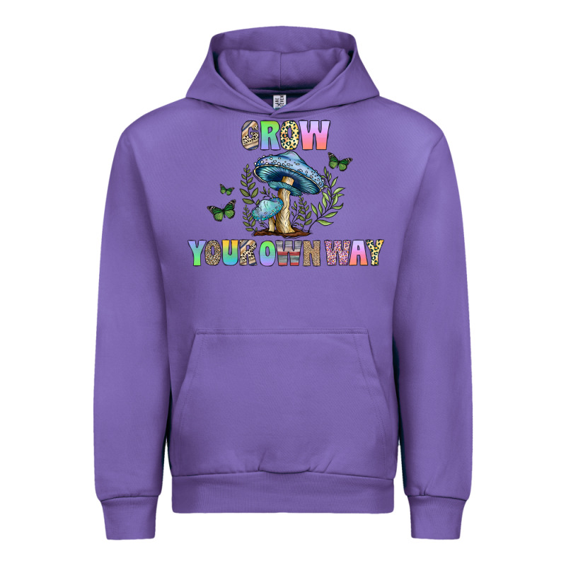 Grow Your Own Way Urban Hoodie by CowhideDigitalArt | Teevron