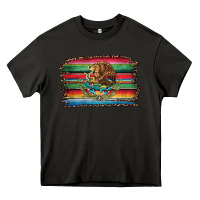 Asphalt serape leopard mexican flag Heavy Core Tee - Jasminsmagicworld