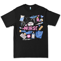 Black can't talk right now doing nurse stuff Premium Tee - MaliasSmallBusiness