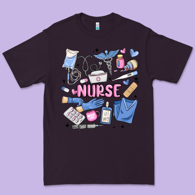 Can't Talk Right Now Doing Nurse Stuff Premium Tee Designed By Maliassmallbusiness