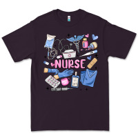 Plum can't talk right now doing nurse stuff Premium Tee - MaliasSmallBusiness