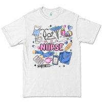 White can't talk right now doing nurse stuff Premium Tee - MaliasSmallBusiness