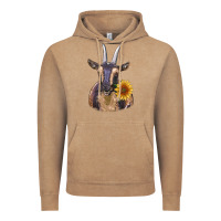 Vintage Coffee dark goat Vintage Hoodie - RanaPortraitStore