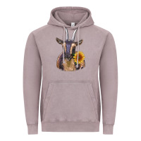 Vintage Zinc dark goat Vintage Hoodie - RanaPortraitStore