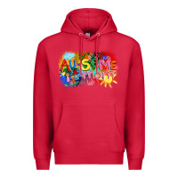 Cardinal Au-some mom Autism Premium Hoodie - FaDigitalArtStudio