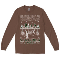Chestnut Merry Christmas Long Sleeve Tee - Bettercallsaul