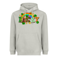 Moon Dust lucky gnome St. Patricks Day Heavyweight Hoodie - FaDigitalArtStudio