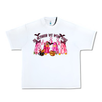 White in october we wear pink Urban Heavy Tee - LillyAllenDesigns