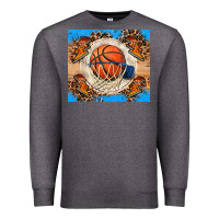 Charcoal Heather basketball Premium Sweatshirt - FaDigitalArtStudio