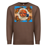Chestnut basketball Premium Sweatshirt - FaDigitalArtStudio